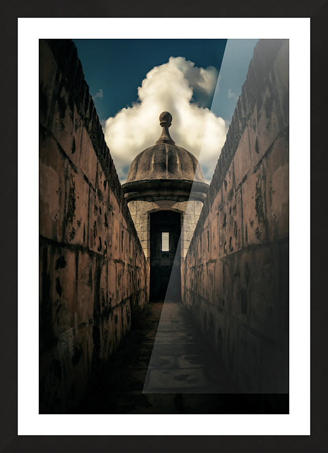 Simetria Garita Picture Frame print