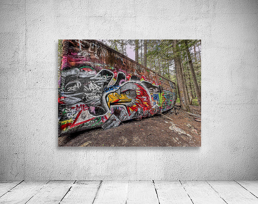 Metal canva Wall Preview