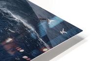 Blue ocean wave 1 HD Metal print