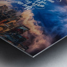 You are never too old to set another goal or to dream a new dream Metal print