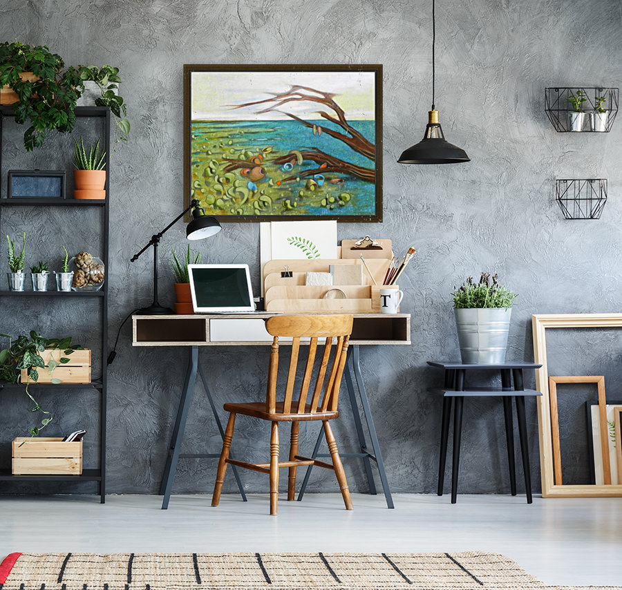landscape with garbage Reproduction