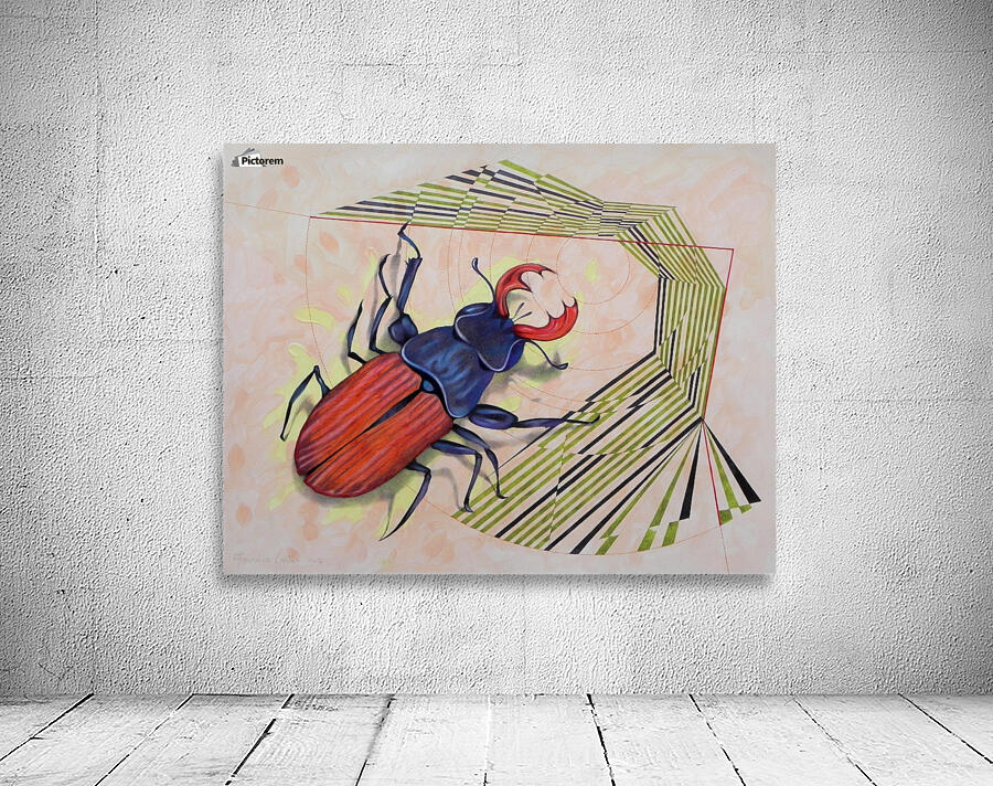 stag beetle Wall Preview