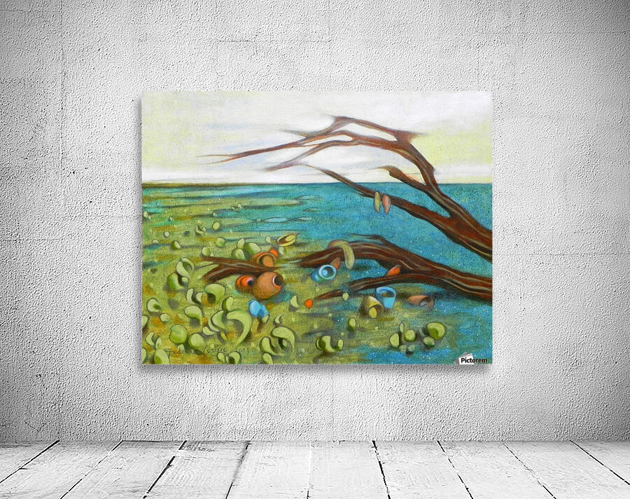 landscape with garbage Wall Preview