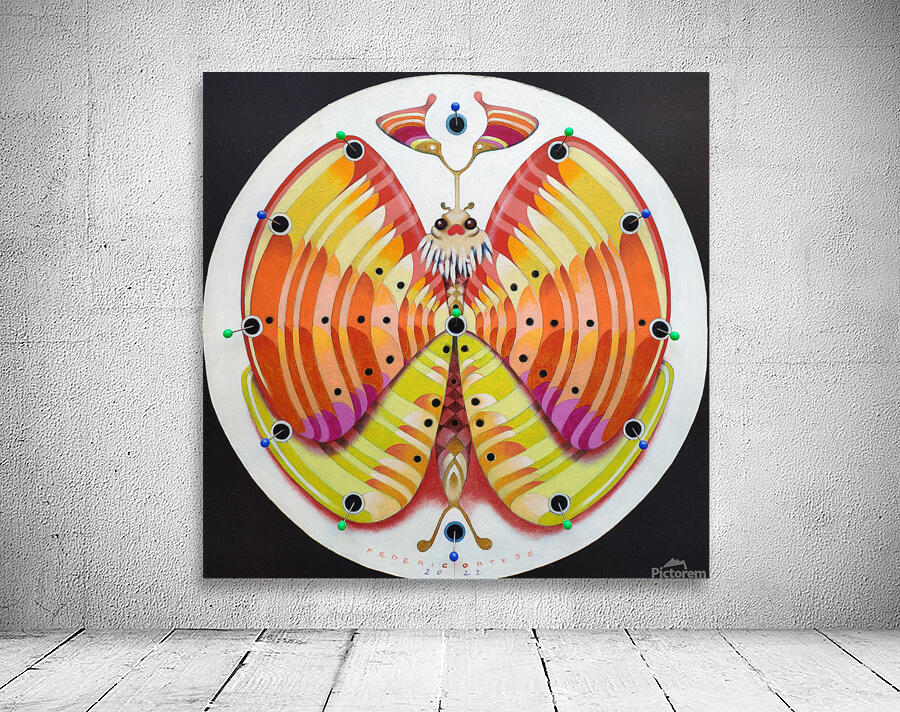 Clock butterfly Wall Preview