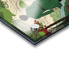 Man In the Swirling River Acrylic print