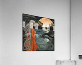 Whirling River Night Acrylic Print