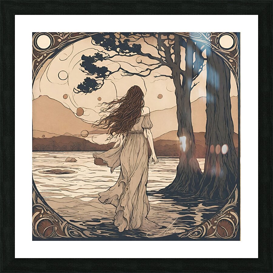 Rivers Calling Picture Frame print