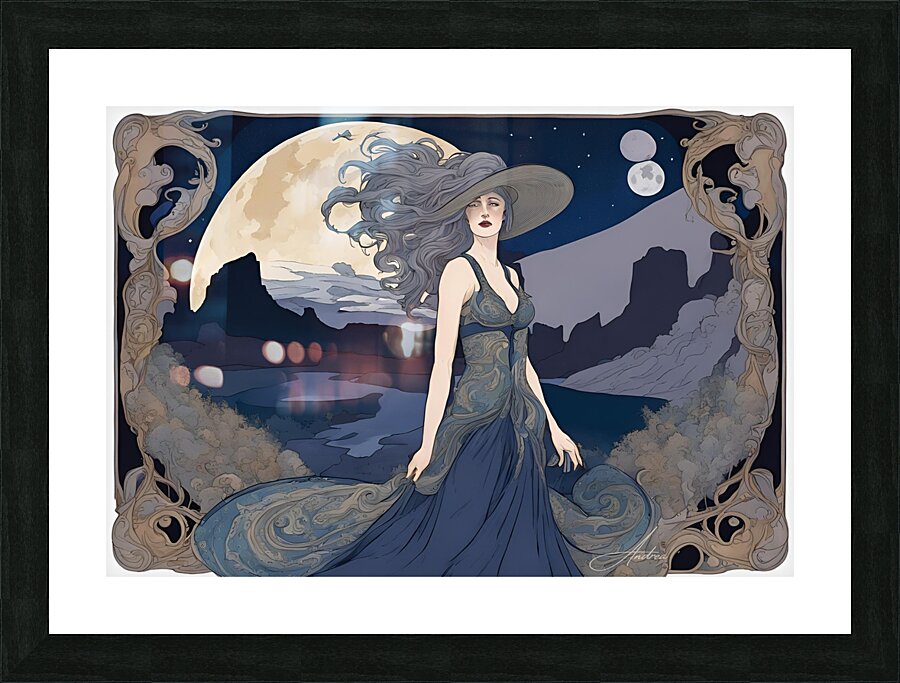 Elegant Outing Picture Frame print