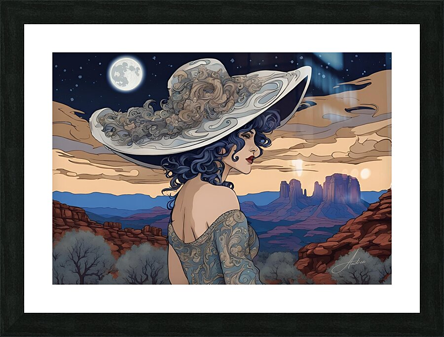 Sedona at Dusk  Picture Frame print