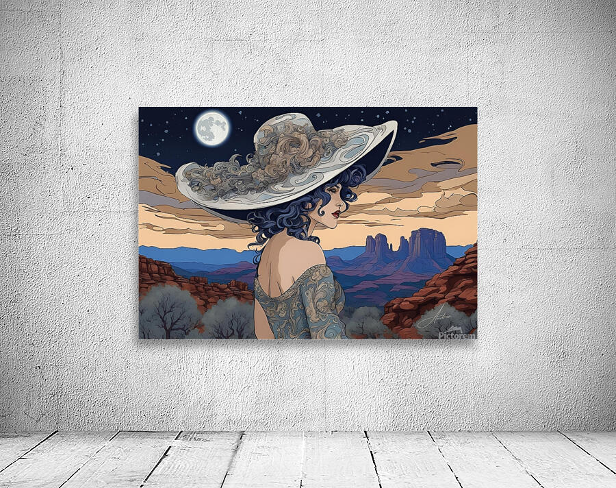 Sedona at Dusk  Wall Preview