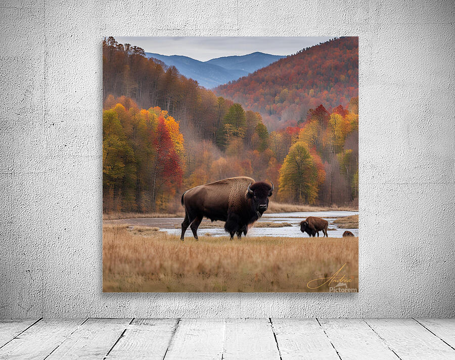 Blue Ridge Bison Creek Heaven Wall Preview