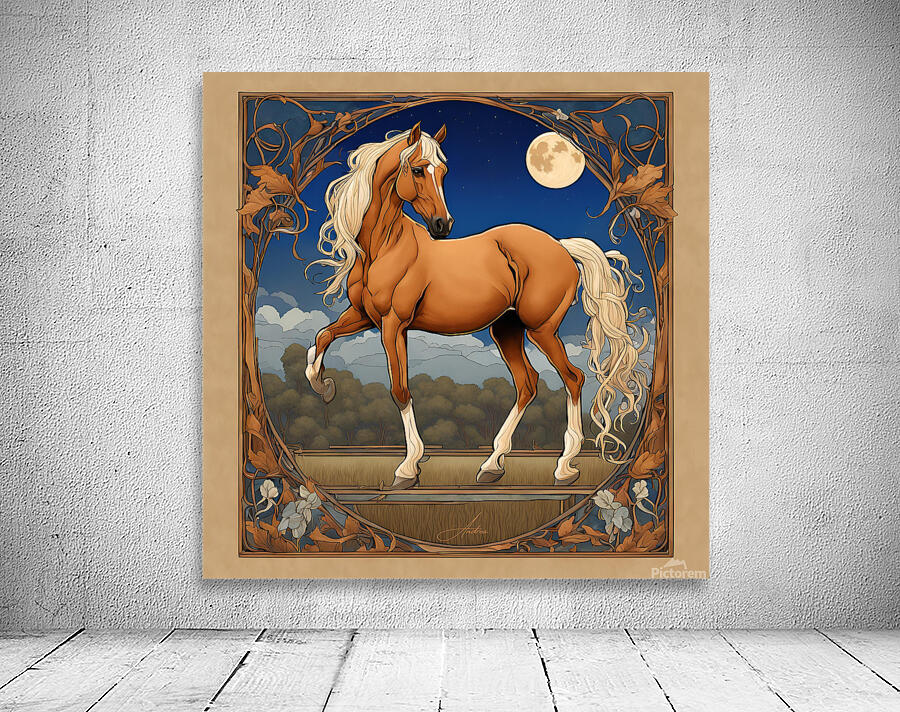 Starry Palomino Night Wall Preview