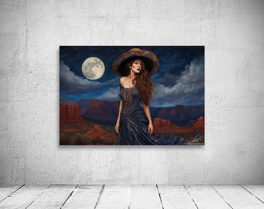 Basking in the Midnight Air Wall Preview