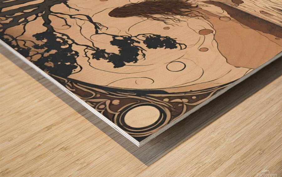 Rivers Calling Wood print