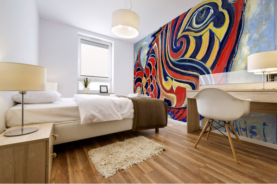Party Fish Mural print