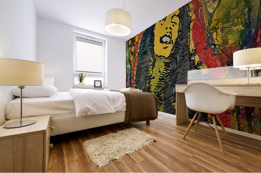 the Rasta Rebbe Mural print