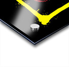 Yellow Brown Red Colorful Graffiti Illustration T Acrylic print