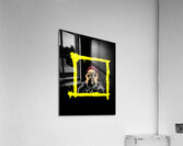 Yellow Brown Red Colorful Graffiti Illustration T Acrylic Print