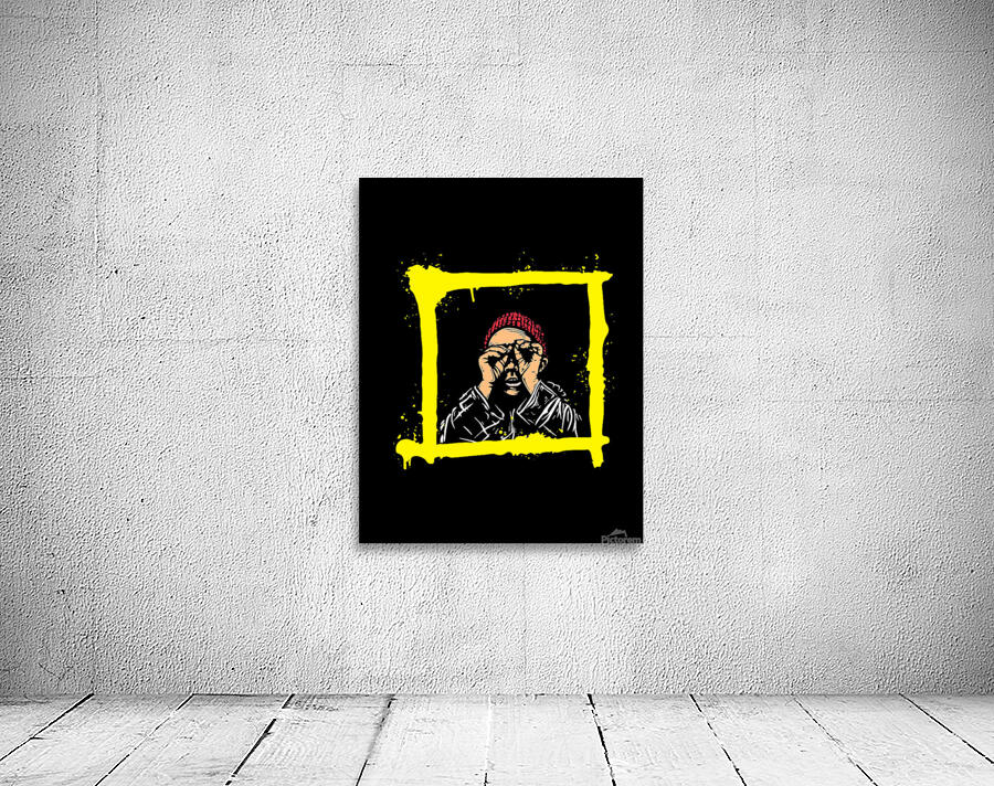 Yellow Brown Red Colorful Graffiti Illustration T Wall Preview