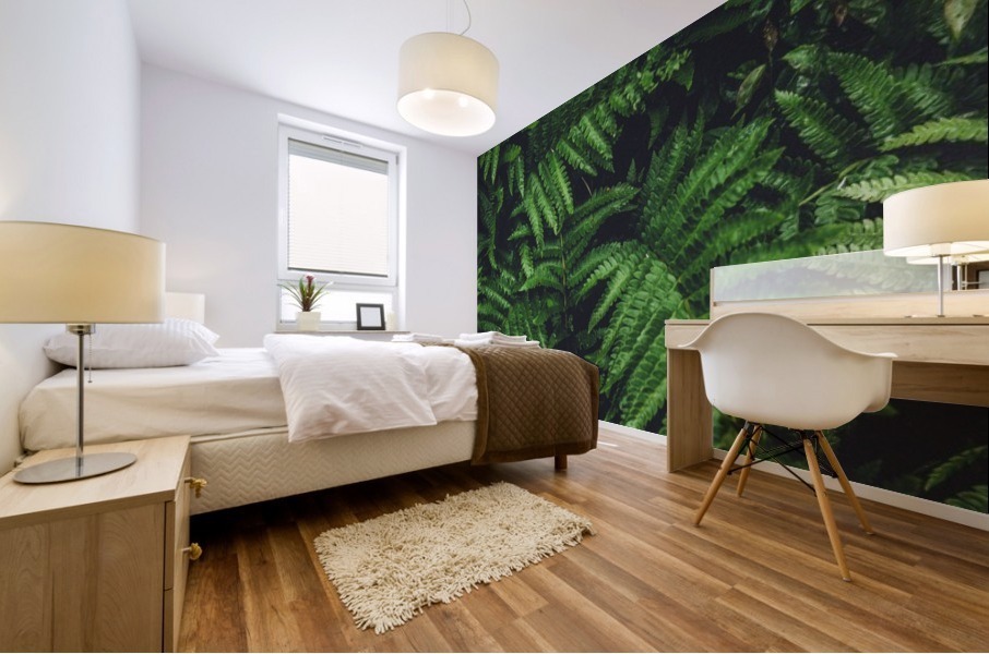 New Ferns Mural print