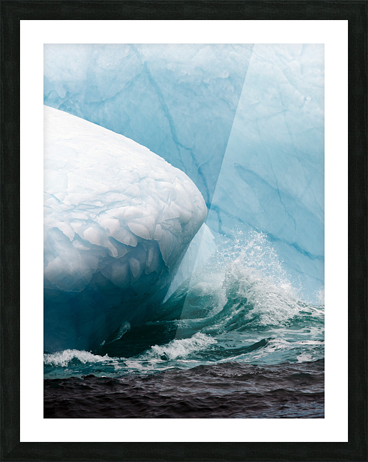 Iceberg Closeup  Picture Frame print