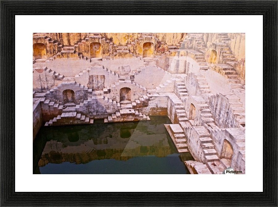 Stepwell Picture Frame print