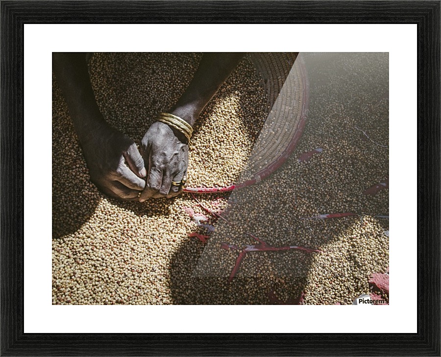 Sorting Hands Picture Frame print