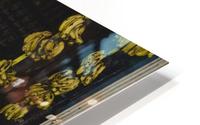 Lady in Yellow HD Metal print