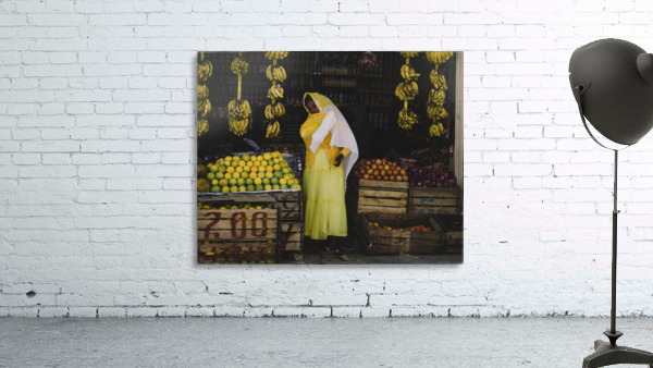 Lady in Yellow Wall Preview