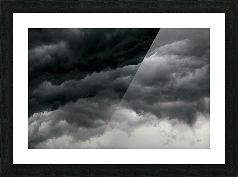 ShadesOfGrey Picture Frame print