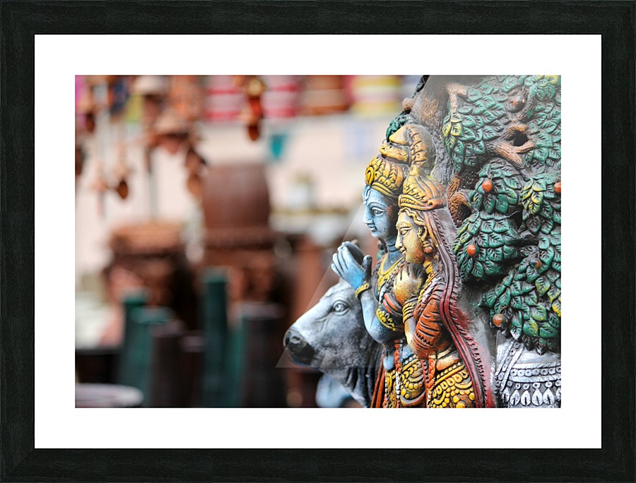 RadhaKrishn Picture Frame print