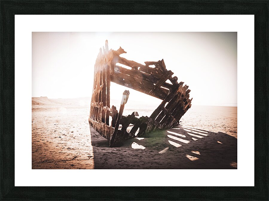 Ghost Ship Picture Frame print