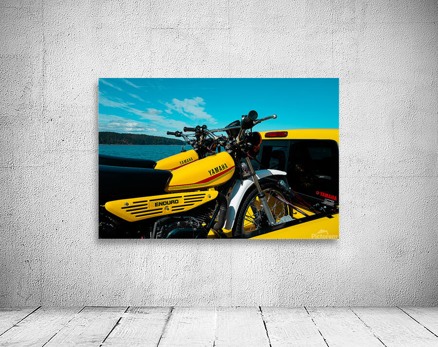 Yellow Moto Wall Preview