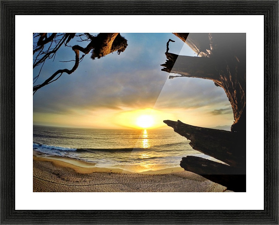 Half Moon Bay Picture Frame print