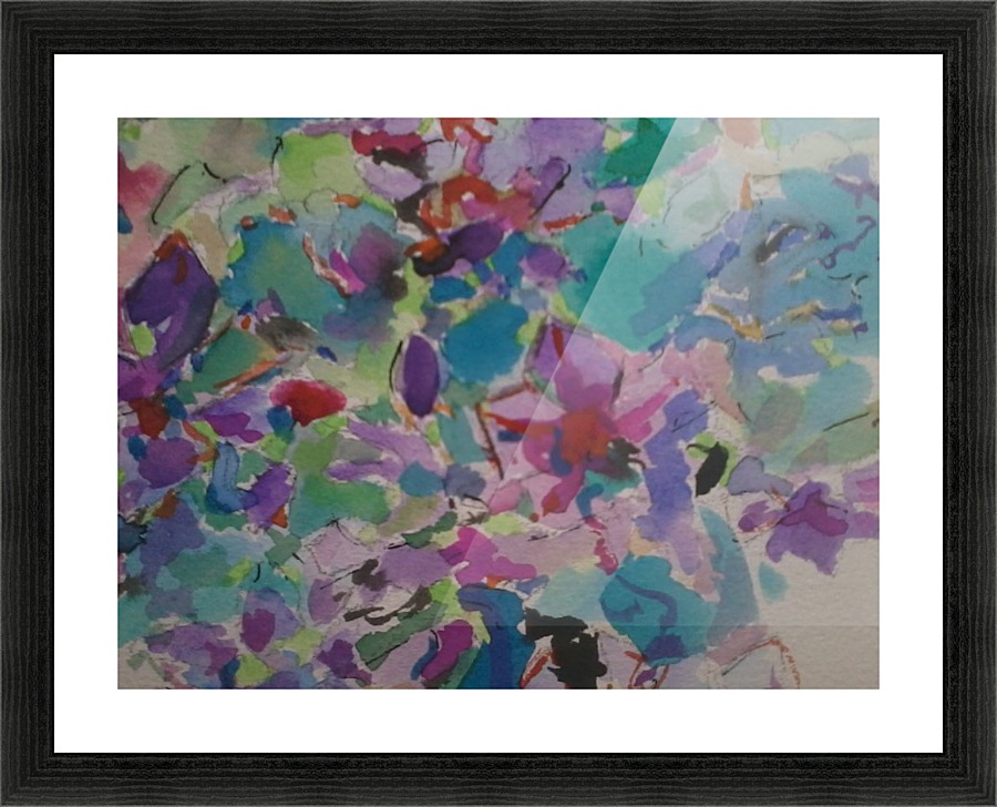 Flowers Picture Frame print