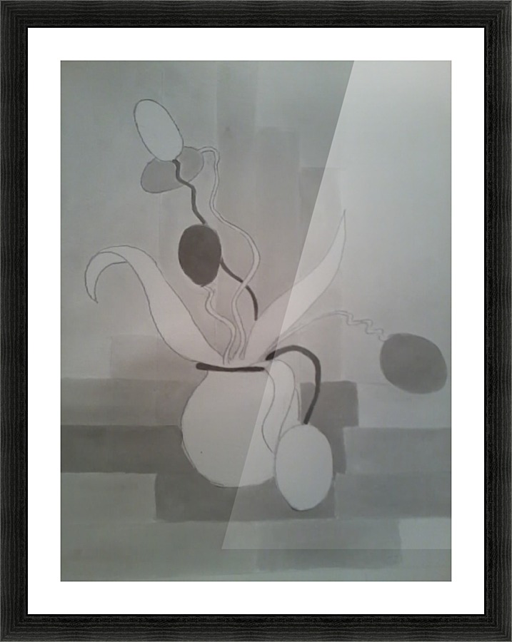 Tulips Picture Frame print