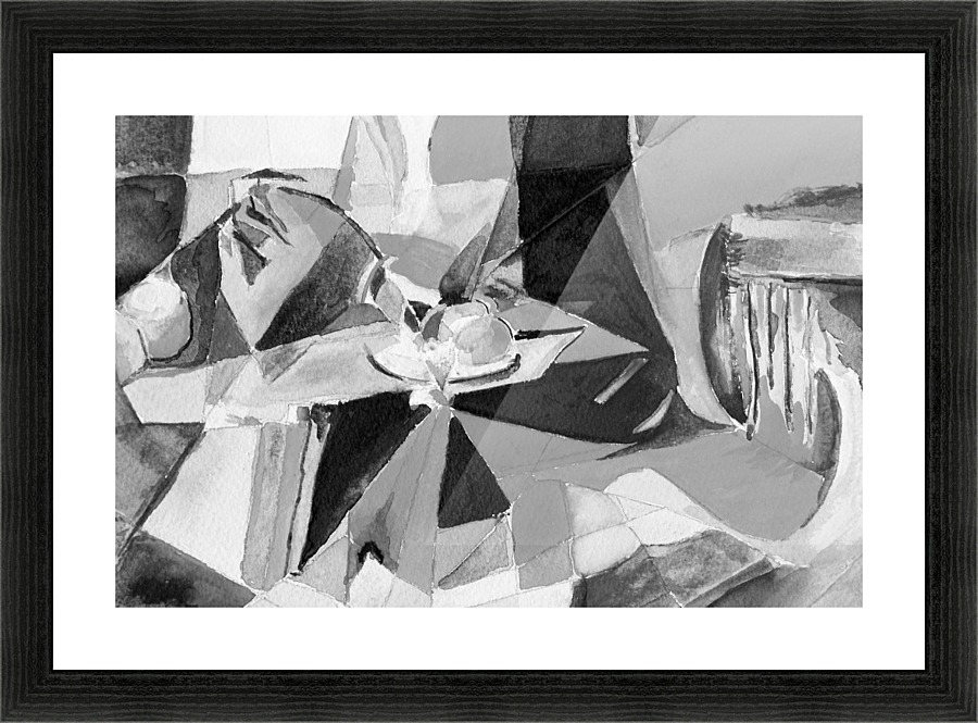 The Kitchen Table Picture Frame print