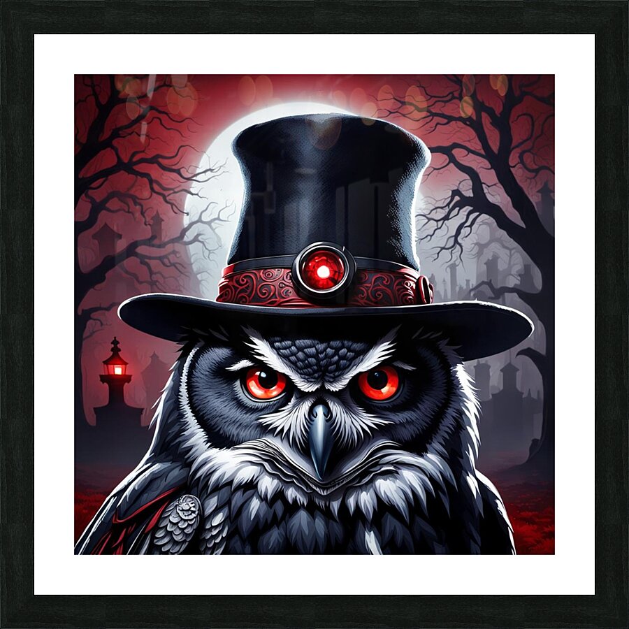 Owl Picture Frame print