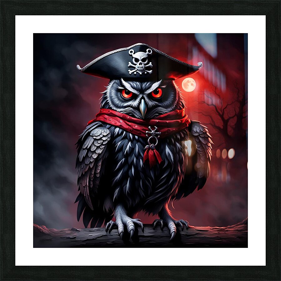 Owl Picture Frame print