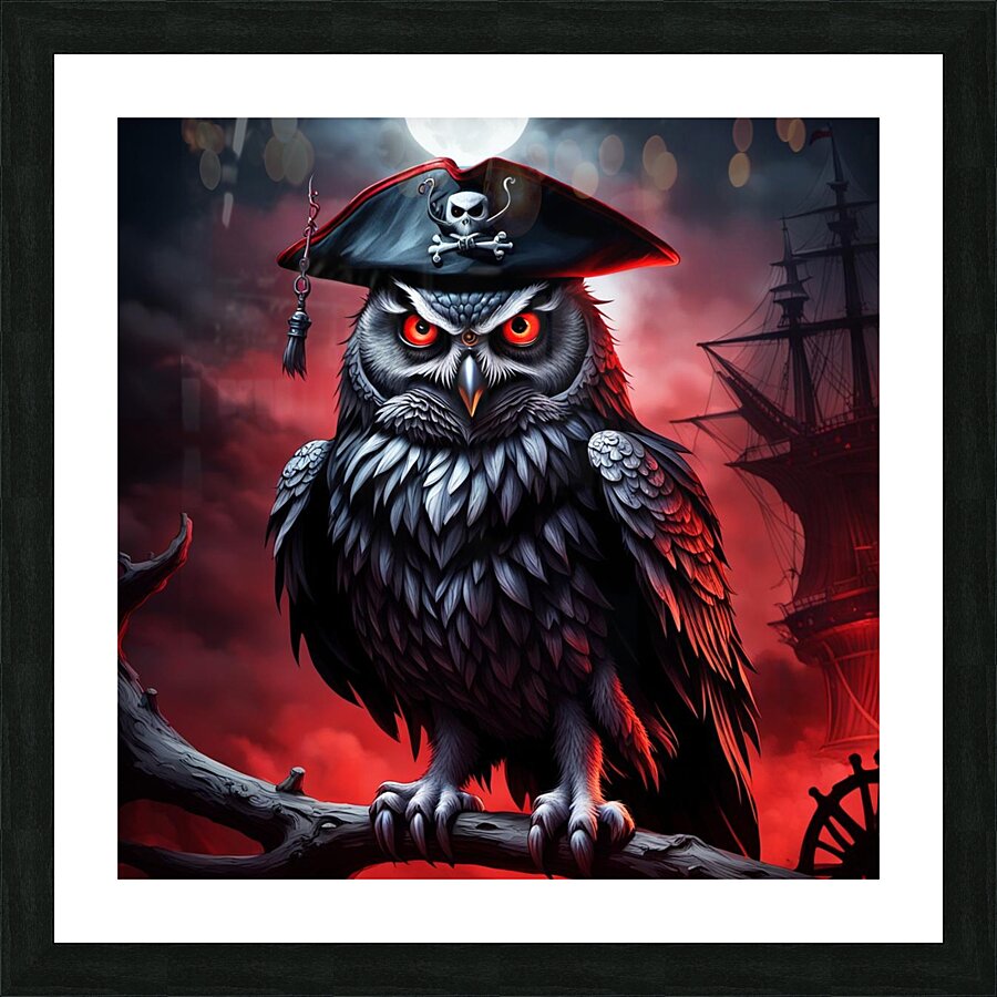 Owl Picture Frame print