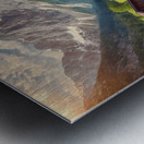 Chemin d alpage Metal print