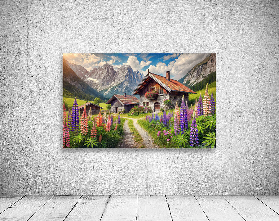 Chemin d alpage Wall Preview