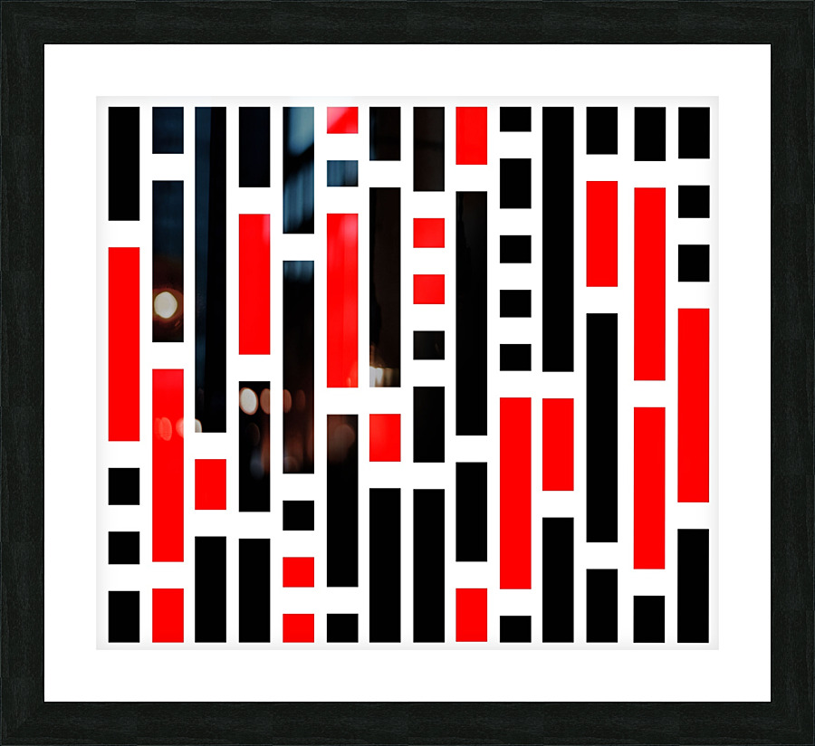 background geometric pattern Picture Frame print