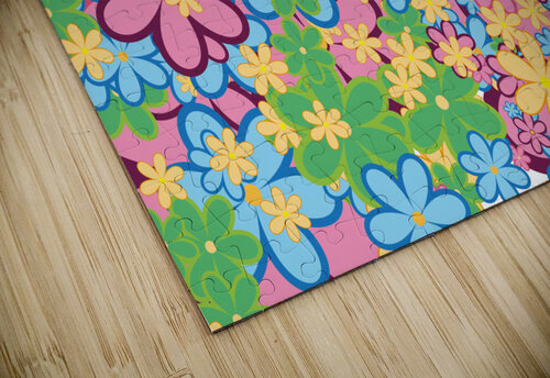 flower spring background blossom Salmanaz puzzle