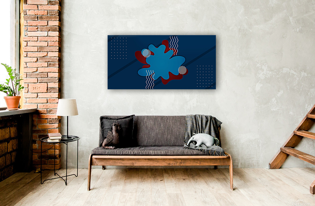 background abstract design blue Reproduction