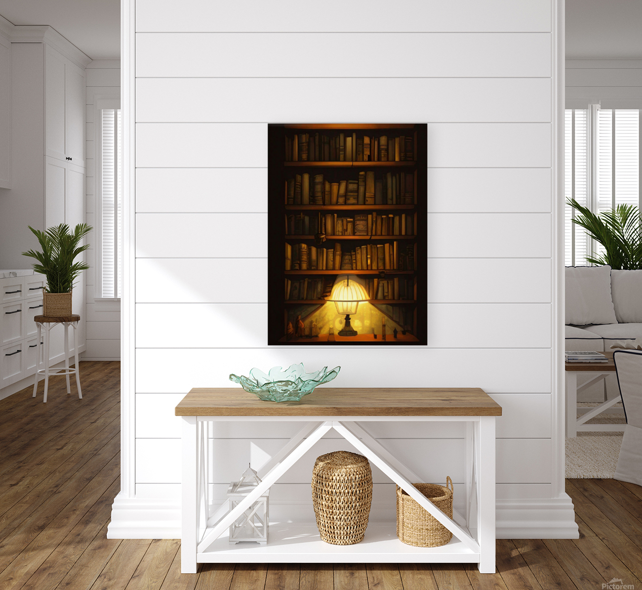 books library Reproduction
