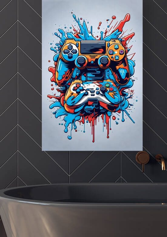 game gaming art modern art by Salmanaz