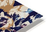 abstract flowers background pattern HD Metal print