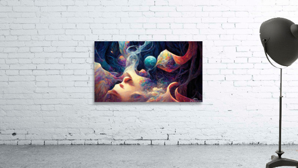 quantum physics dreaming lucid Wall Preview