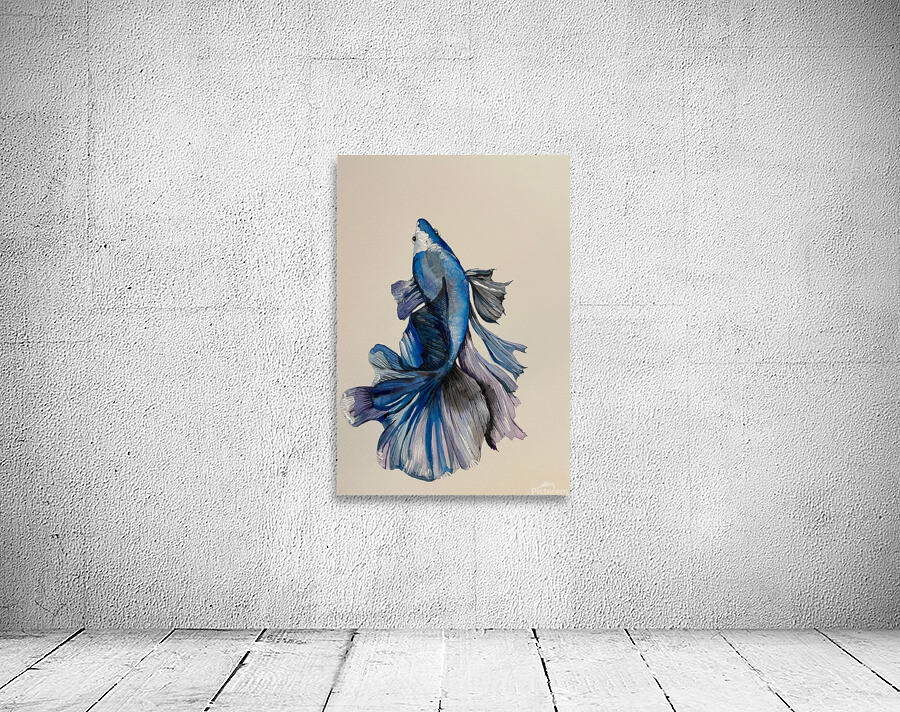 betta fish painting Wall Preview